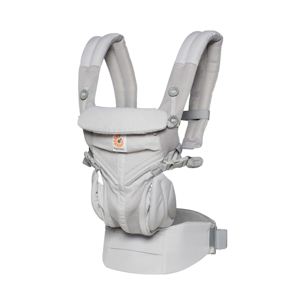 babywalz Ergobaby® - OMNI 360Cool Air Mesh Babytrage 4 Tragepositionen pearl grey