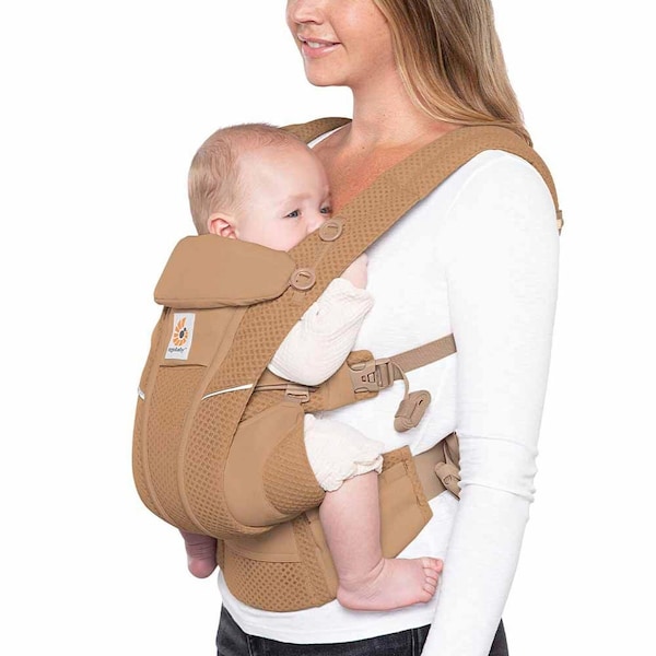 babywalz Ergobaby® - Omni BreezeBabytrage 4 Tragepositionen Camel Brown im Angebot
