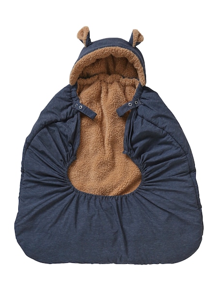 babywalz VertbaudetWintercover für die Babytrage nachtblau Black Friday