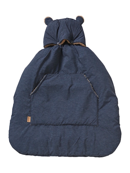 babywalz VertbaudetWintercover für die Babytrage nachtblau Black Friday