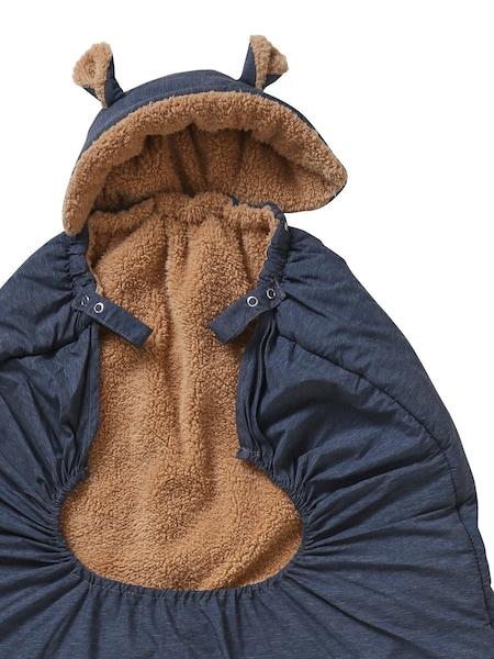 babywalz VertbaudetWintercover für die Babytrage nachtblau Black Friday