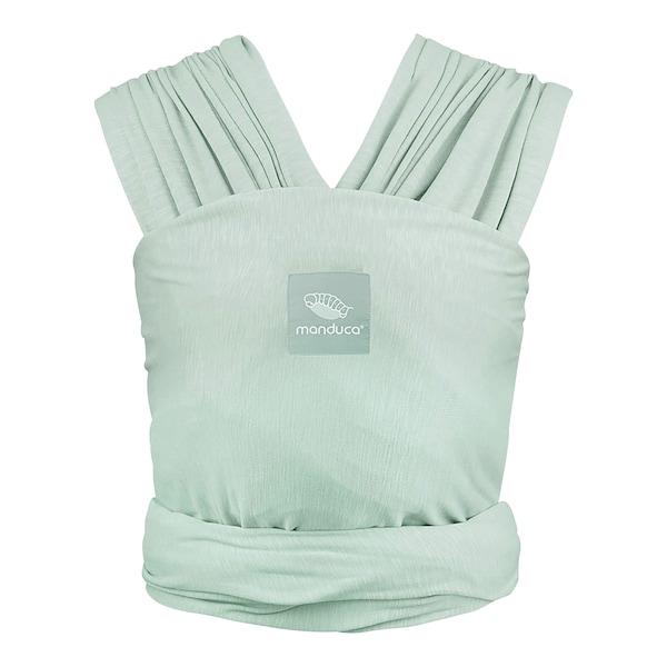 babywalz manduca® - SLINGBabytragetuch 510cm mint Valentinstagsangebot