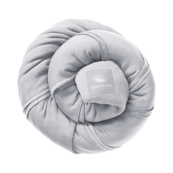 babywalz manduca® - SLINGBabytragetuch 510cm lightgrey