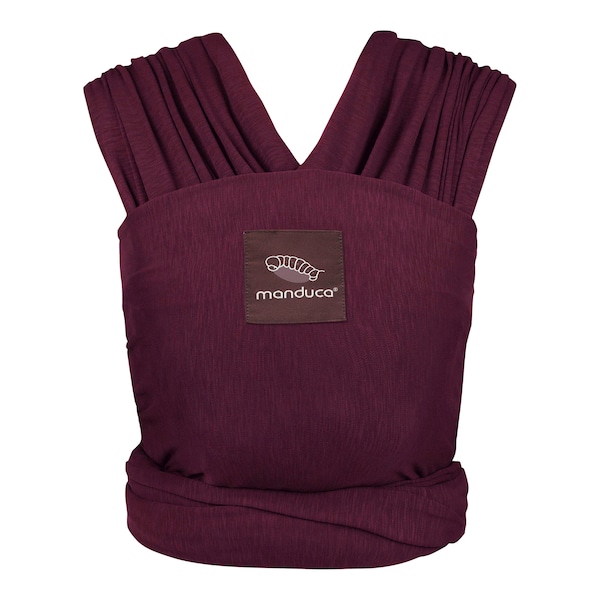 babywalz manduca® - SLINGBabytragetuch 510cm berry Große Rabatte