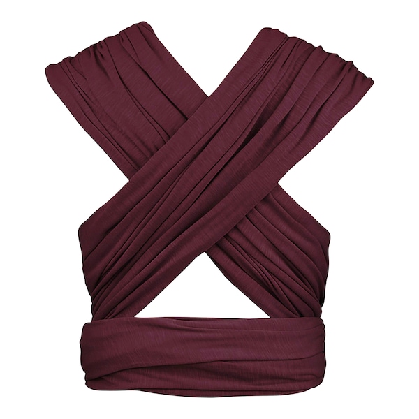 babywalz manduca® - SLINGBabytragetuch 510cm berry Große Rabatte