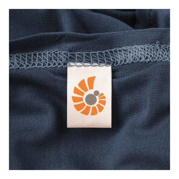 babywalz Ergobaby® - AURA WRAPTragetuch Strick 490 cm twilight navy Letzte 2 Tage