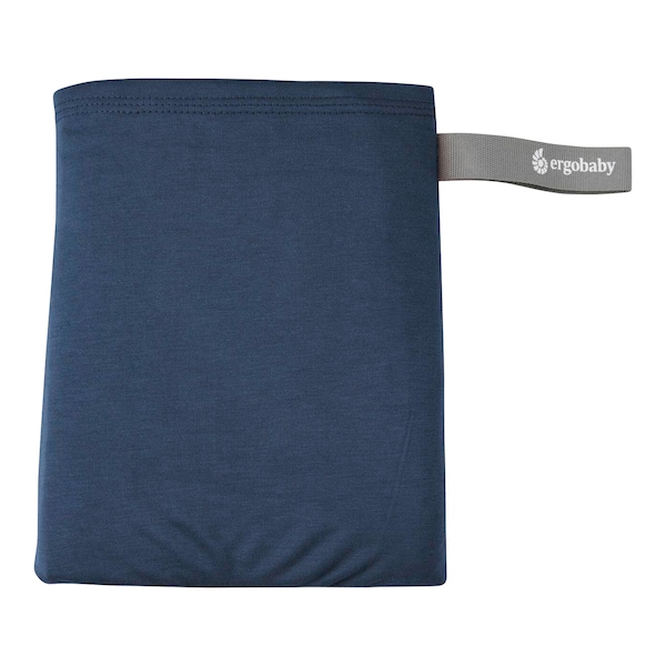 babywalz Ergobaby® - AURA WRAPTragetuch Strick 490 cm twilight navy Letzte 2 Tage
