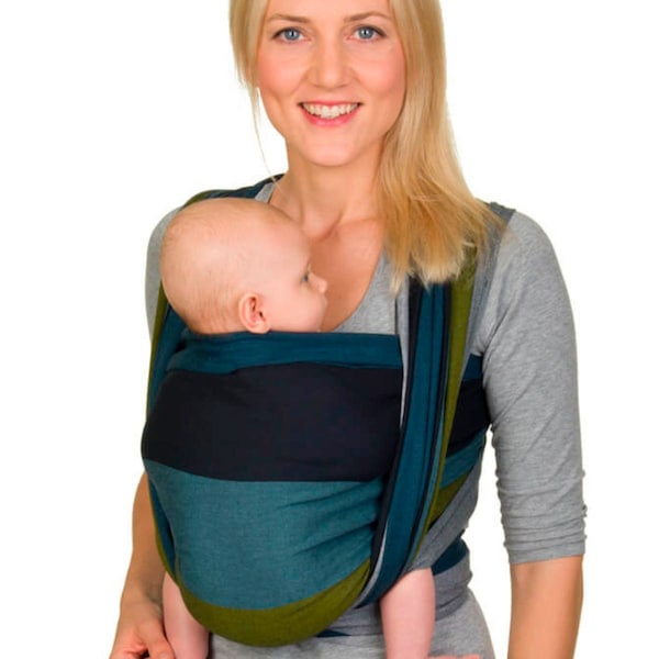 babywalz HOPPEDIZ®Babytragetuch Gewebtes Tragetuch Aberdeen