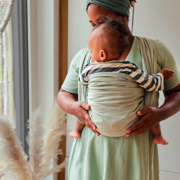 babywalz HOPPEDIZ®Babytragetuch Gewebtes Tragetuch kbA Elba Sonderangebot der Fabrik