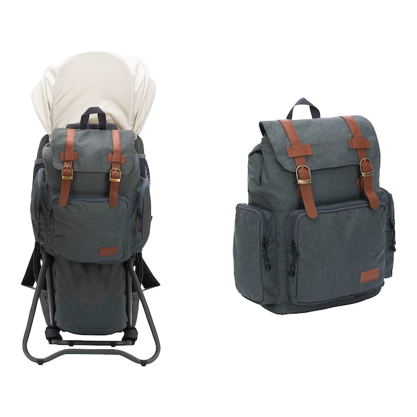 babywalz FillikidAdventure Rückentrage grau melange Discount Store für neue Produkte