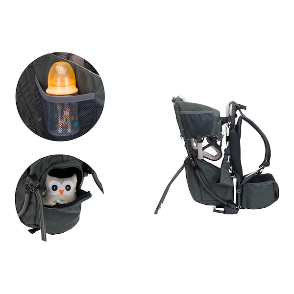 babywalz FillikidAdventure Rückentrage grau melange Discount Store für neue Produkte