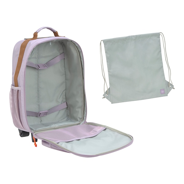 babywalz LässigKindertrolley Little Gang lila 2025