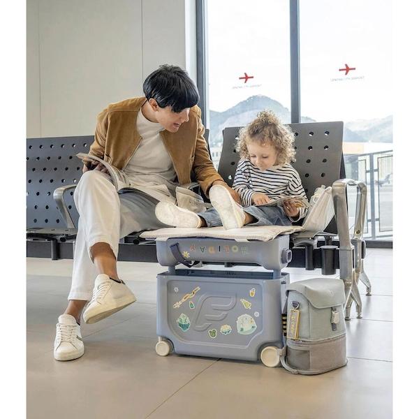 babywalz Stokke® - JetKids™ by Stokke®Reiseset inkl. BedBox und Wickelrucksack arctic blue Outlet