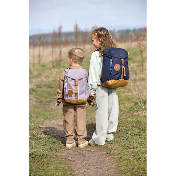 babywalz LässigKindergartenrucksack Outdoor Mini Backpack Little Gang lila Auslauf