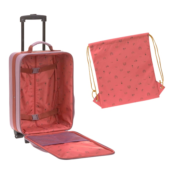 babywalz LässigKindertrolley Adventure Libelle - light purple Günstiger Verkauf