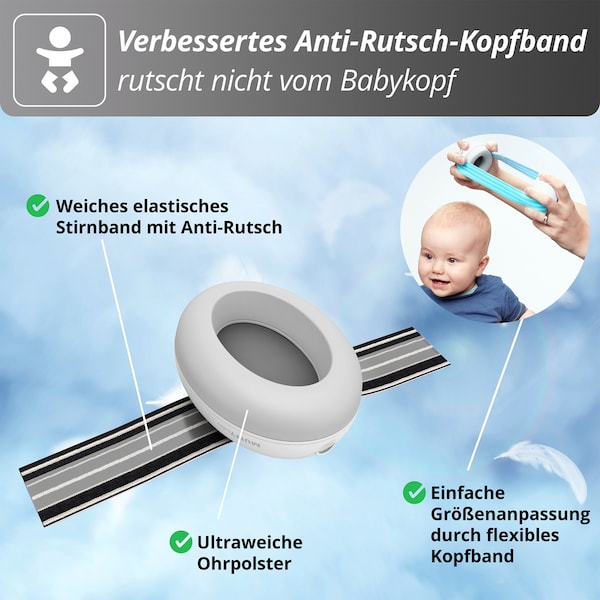 babywalz AlpineMuffy Baby Gehörschutz schwarz Meist gekauft