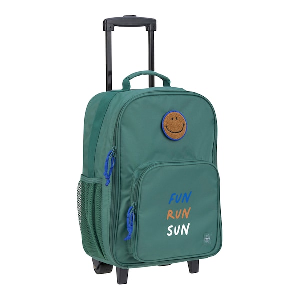 babywalz LässigKindertrolley Little Gang dunkelgrün Blitzverkäufe
