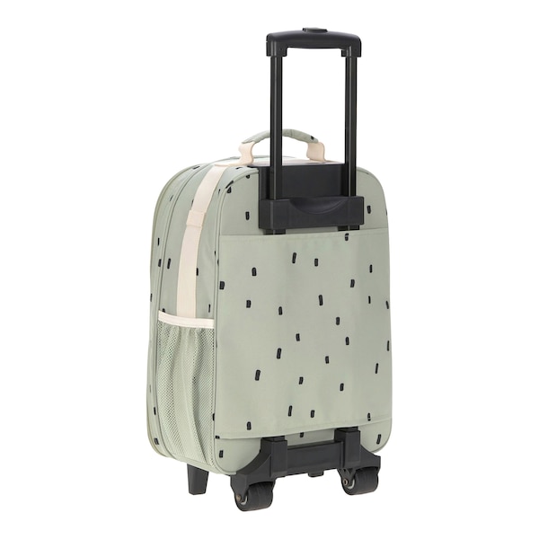 babywalz LässigKindertrolley Happy Prints olive Limitierter Zeitrabatt