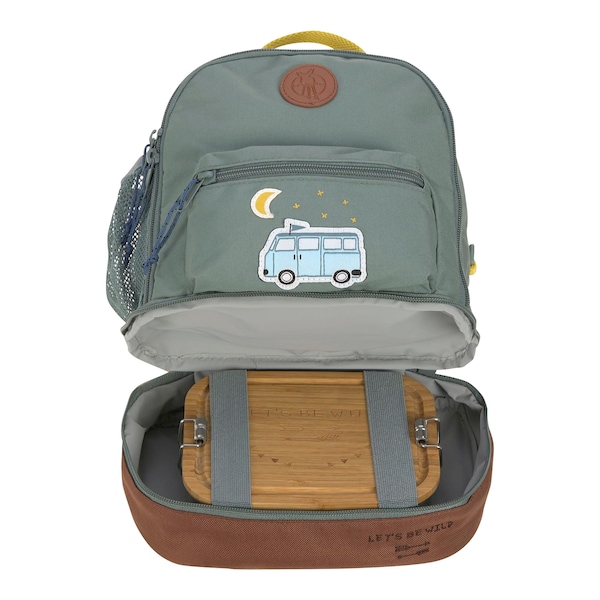 babywalz LässigKindergartenrucksack Mini Backpack Adventure Bus blau Versandkostenfrei
