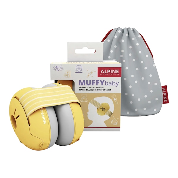 babywalz AlpineMuffy Baby Gehörschutz gelb Begrenztes Angebot