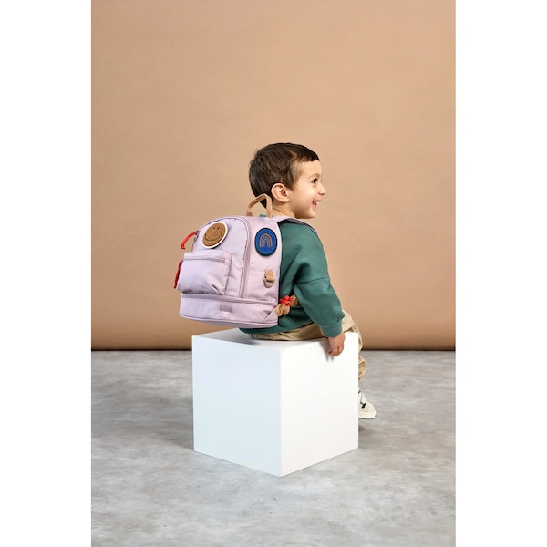 babywalz LässigKindergartenrucksack Mini Backpack Little Gang lila Cyber Monday