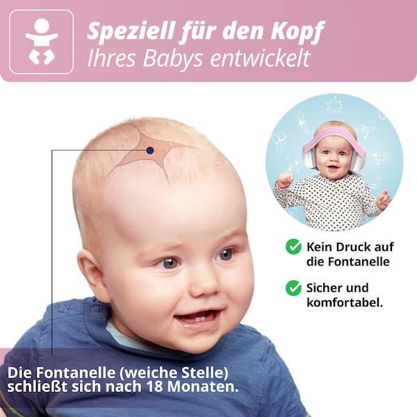 babywalz AlpineMuffy Baby Gehörschutz pink Jubiläumsangebot