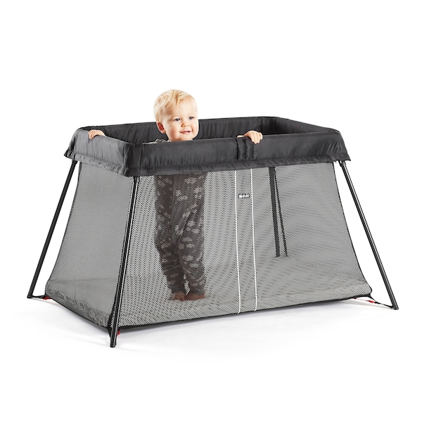 babywalz BabyBjörnReisebett Light schwarz Tiefpreis