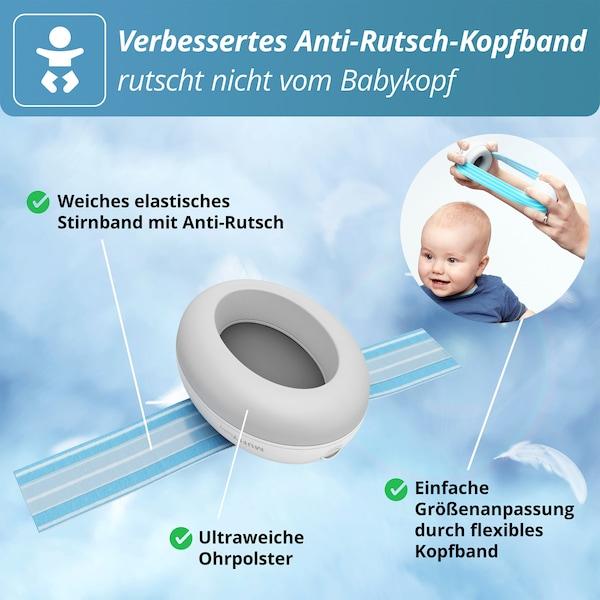 babywalz AlpineMuffy Baby Gehörschutz blau Kostenlose Rückgabe
