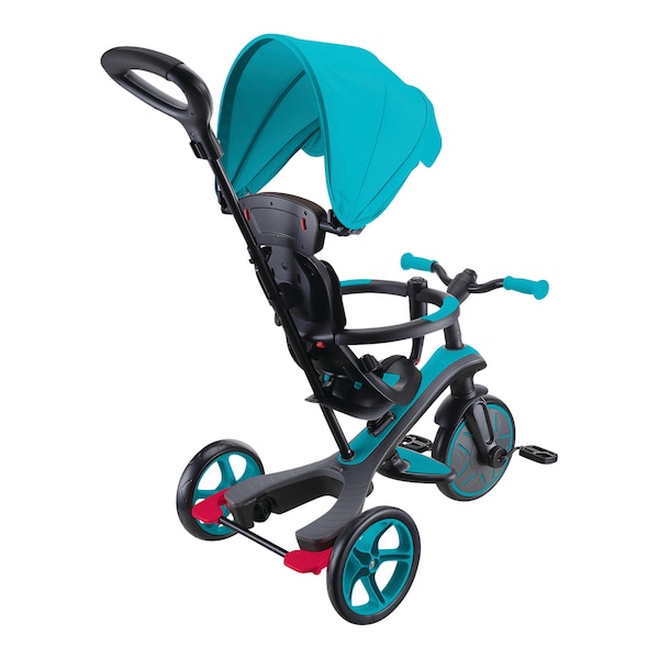 babywalz GlobberDreirad Explorer Trike 4in1 türkis Bis zu 55% Rabatt