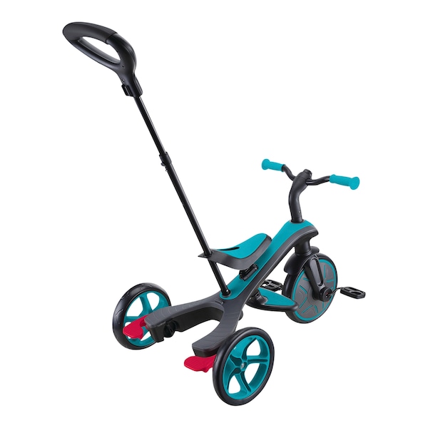 babywalz GlobberDreirad Explorer Trike 4in1 türkis Bis zu 55% Rabatt