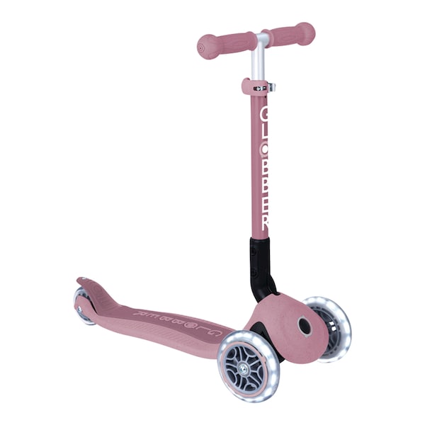 babywalz GlobberScooter Junior Foldable Lights ECO beere Nur noch ein Tag übrig