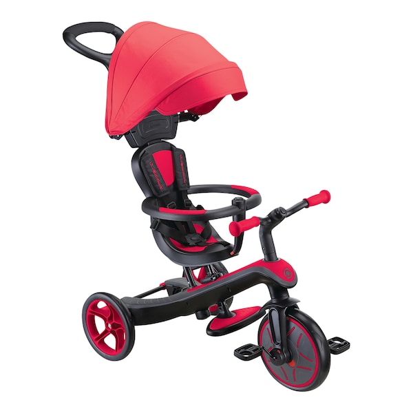 babywalz GlobberDreirad Explorer Trike 4in1 rot Black Friday Preise