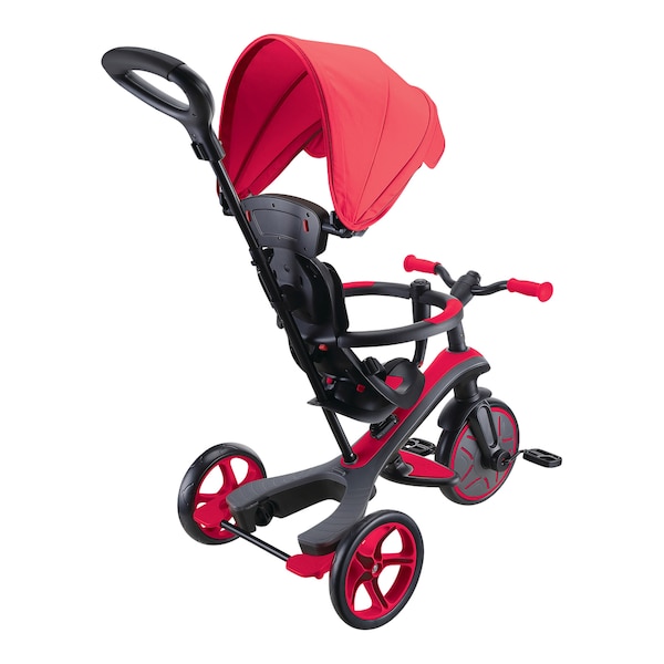 babywalz GlobberDreirad Explorer Trike 4in1 rot Black Friday Preise