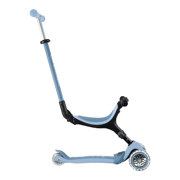 babywalz GlobberScooter 3in1 Go-Up active ECO mit Leuchtrollen blaubeere blaubeere Im Verkauf
