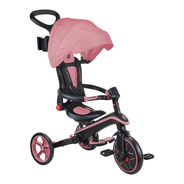 babywalz GlobberDreirad Explorer Trike foldable 4in1 rosa zollfrei