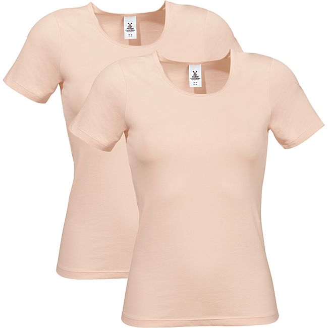babybutt Erwin Müller Single-Jersey Damen-Unterhemd 1/2-Arm im 2er-Pack Black Friday Preise