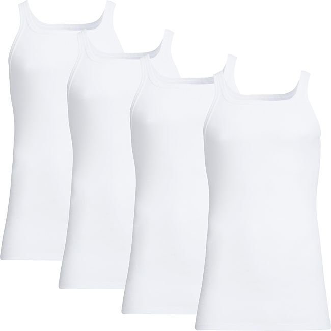 babybutt Conta Feinripp Herren-Unterhemd im 4er-Pack 50% Rabatt für begrenzte Zeit