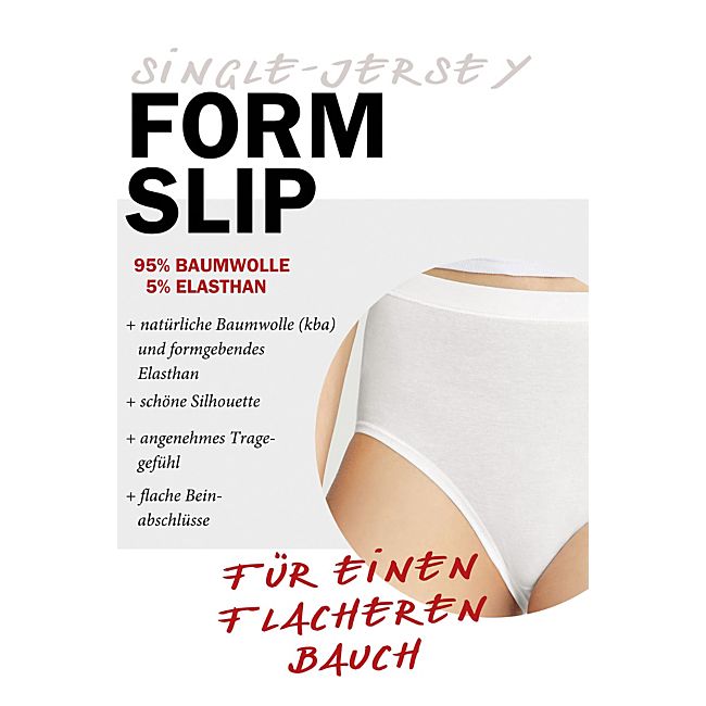 babybutt Con-ta Single-Jersey Damen-Formslip im 2er-Pack Sonderangebot