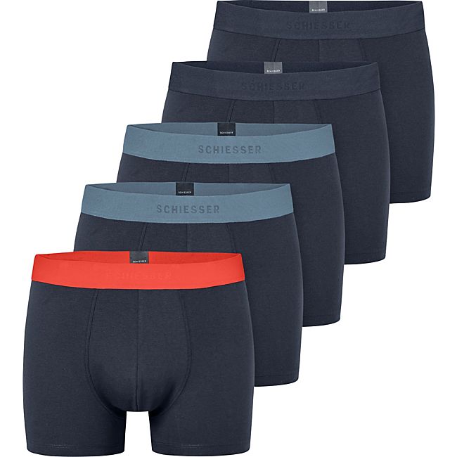 babybutt Schiesser Single-Jersey Herren-Pants im 5er-Pack Begrenztes Angebot