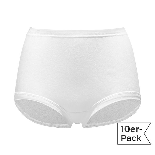 babybutt Erwin Müller Feinripp Damen-Taillenslip im 10er-Pack Weihnachtsangebot