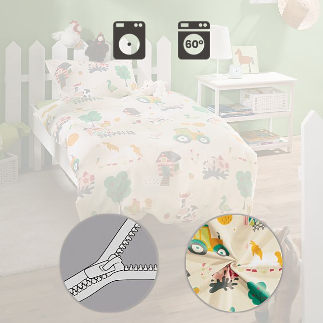 babybutt REDBEST Flanell Kinder-Bettwäsche Rabatt