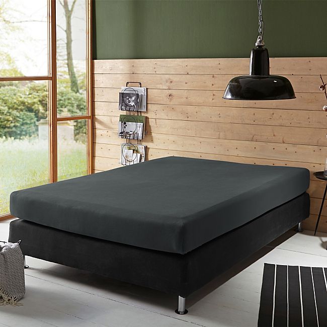 babybutt Erwin Müller Elasthan-Jersey-Stretch Boxspring-Spannbettlaken "Freising" Begrenzte Freigabe