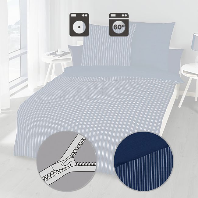 babybutt Kaeppel Mako-Satin Wendebettwäsche "Eternity Combo" Osterangebot