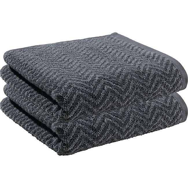 babybutt REDBEST Walk-Frottier Duschtuch "Palmdale" im 2er-Pack