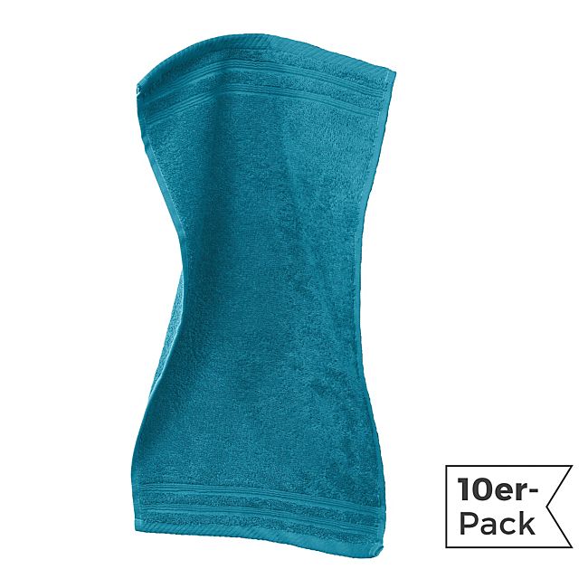 babybutt Erwin Müller Walk-Frottier Gästetuch "Heidelberg" im 10er-Pack