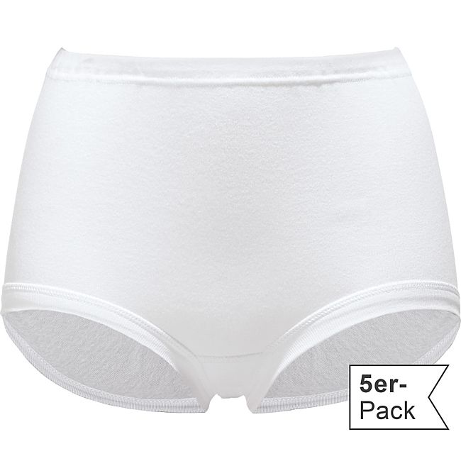 babybutt Erwin Müller Feinripp Damen-Taillenslip im 5er-Pack