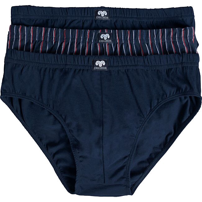 babybutt Ceceba Bio Single-Jersey Herren-Slip im 3er-Pack
