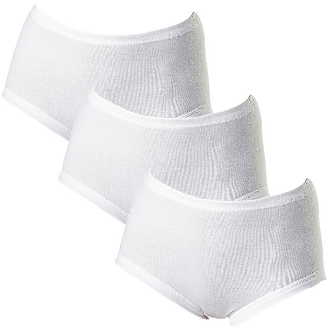 babybutt Erwin Müller Feinripp Damen-Taillenslip im 3er-Pack