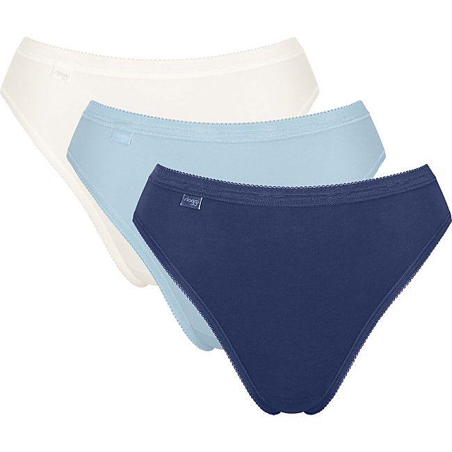 babybutt Sloggi Single-Jersey Damen-Slip "Basic+" im 3er-Pack Riesige Ersparnisse