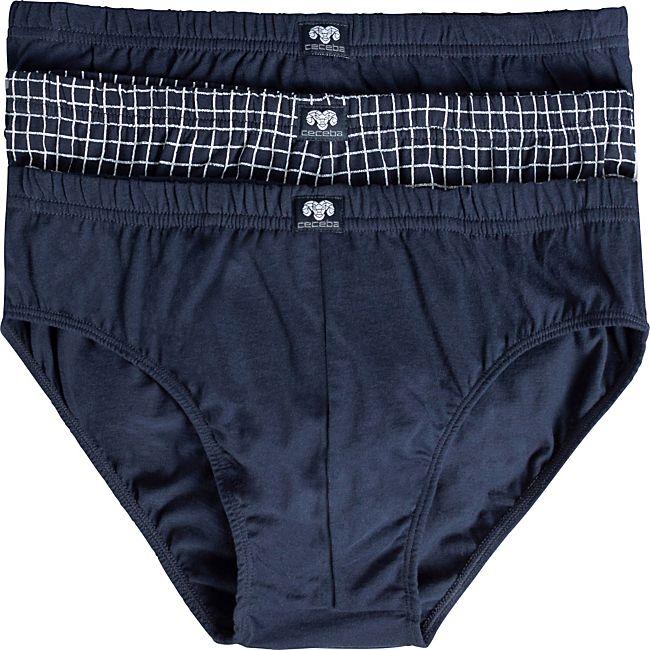 babybutt Ceceba Bio Single-Jersey Herren-Slip im 3er-Pack